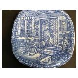 Rörstrand Sweden Blue & White Collector Plates - Limited Edition 1970s (Lot of 10)
