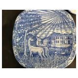 Rörstrand Sweden Blue & White Collector Plates - Limited Edition 1970s (Lot of 10)