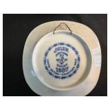 Julien Sweden Collectors Piece Delftware Blue & White Plates