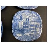 Julien Sweden Collectors Piece Delftware Blue & White Plates
