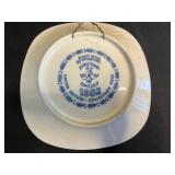 Julien Sweden Collectors Piece Delftware Blue & White Plates