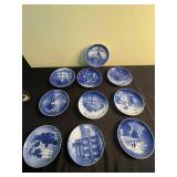 Blue & White Transferware Plates