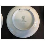 Blue & White Transferware Plates