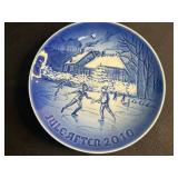 Bing & Grøndahl Christmas Plates - Blue & White Juleaftener Assortment (1916-2010)