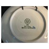 Bing & Grøndahl Christmas Plates - Blue & White Juleaftener Assortment (1916-2010)