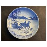 Bing & Grøndahl Juleaften Christmas Eve Plates 2000-2009 Denmark