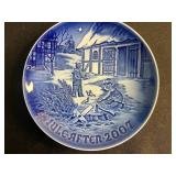 Bing & Grøndahl Juleaften Christmas Eve Plates 2000-2009 Denmark