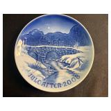 Bing & Grøndahl Juleaften Christmas Eve Plates 2000-2009 Denmark