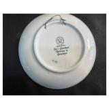 Bing & Grøndahl Christmas Plates - Julegaven Series Blue & White (Denmark)