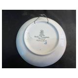 Bing & Grøndahl Christmas Plates - Julegaven Series Blue & White (Denmark)