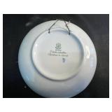 Bing & Grøndahl Christmas Plates - Julegaven Series Blue & White (Denmark)