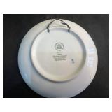 Bing & Grondahl Blue Transferware Christmas Plates Set (Denmark)