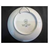 Bing & Grondahl Blue Transferware Christmas Plates Set (Denmark)