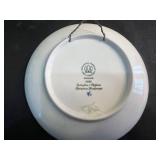 Bing & Grondahl Blue Transferware Christmas Plates Set (Denmark)