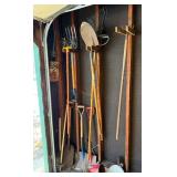 Garden Tools: Shovels, Rakes & Hand Tools in Garage