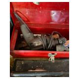 General Tools Hand & Power Tools in Red Toolbox - Hammers, Drill, Saws & More