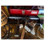 General Tools Hand & Power Tools in Red Toolbox - Hammers, Drill, Saws & More