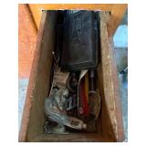 Assorted Plumbing Fittings & Hardware in Wooden 3-Drawer Cabinet - cabinet not inc