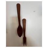 Assorted Wall Decor Bundle: Welcome Sign, Denmark Plate, Crosses & Spoons, Heart Hangings