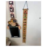 Assorted Wall Decor Bundle: Welcome Sign, Denmark Plate, Crosses & Spoons, Heart Hangings