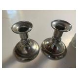 Assorted Salt & Pepper Shakers, Glass Jars & Candlesticks - Vintage Kitchen Decor