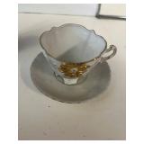 Royal Worcester Blue Bird 3649 Porcelain Figurine & Assorted Glassware Collection