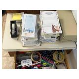 Office Supplies Collection: Notepads, Pens, Tape & Receipes