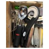 OXO Kitchen Utensils Drawer - Spatulas, Ladles, Spoons, Tongs, Whisk