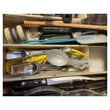 OXO Kitchen Utensils Drawer - Spatulas, Ladles, Spoons, Tongs, Whisk