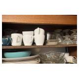 Centura by Cambridge White Dinnerware Set - Plates, Bowls & Cups