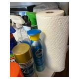 Lysol Disinfectant Spray, Windex Glass Cleaner, Goo Gone & Pledge - Assorted Cleaners quantities unverified