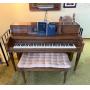Everett Upright Piano With Counter-Balancing Metal Levers - 40H x 58W x 25D In