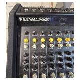 EV Tapco 100M "The Entertainer" 10 Channel Powered Mixer