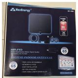 Max Energy Digital indoor Antennas, DVD Player and Phone chargers