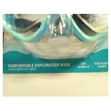 Speedo Endcap Junior Mask: Ages 6-14 Polycarbonate & Silicone