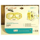 Speedo Endcap Junior Mask: Ages 6-14 Polycarbonate & Silicone