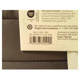 Room Essentials - Gray Full/Queen Satin Quilt