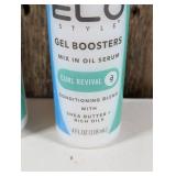 Eco Style Curl Reviver Gel Boosters Mix in Oil Serum, 4 fl oz (set of 2)