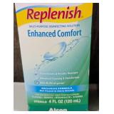 Opti-Free Replenish Multi-Purpose Contact Solution - Enhanced Comfort, 4 fl oz ( set of 2)