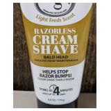 Magic Razorless Shaving Cream for Hair Removal - 6oz (set of 2)