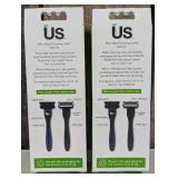 BiC Us. 5-Blade Unisex Razor Handle + 2 Blade Refills (set of 2)