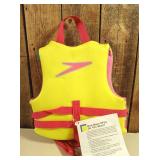 Speedo Child PFD Life Jacket Vest Pink Popcicle