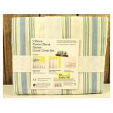 Room Essential - 2 Piece Cotton Blend Sateen Duvet Cover Set Twin/XL Twin