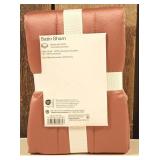 Room Essentials - Standard Rose Pink Satin Quilt Sham