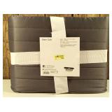 Room Essentials - Gray Full/Queen Satin Quilt