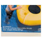 BigMouth, Squishmallows Maui the Pineapple Pool Float, 51.6" x 41.7" x 13.4"