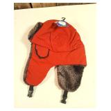 Fashion Accessories - Red Fur Hat