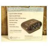 Sharp Digital Dual Alarm Clock with AM/FM Radio