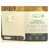 Serenity by Tempur-Pedic Cooling Memory Foam Pillow - Standard