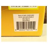 ello Lunch Box with 3 Charms Ice Pack , with Yellow Handle Dishwasher Safe